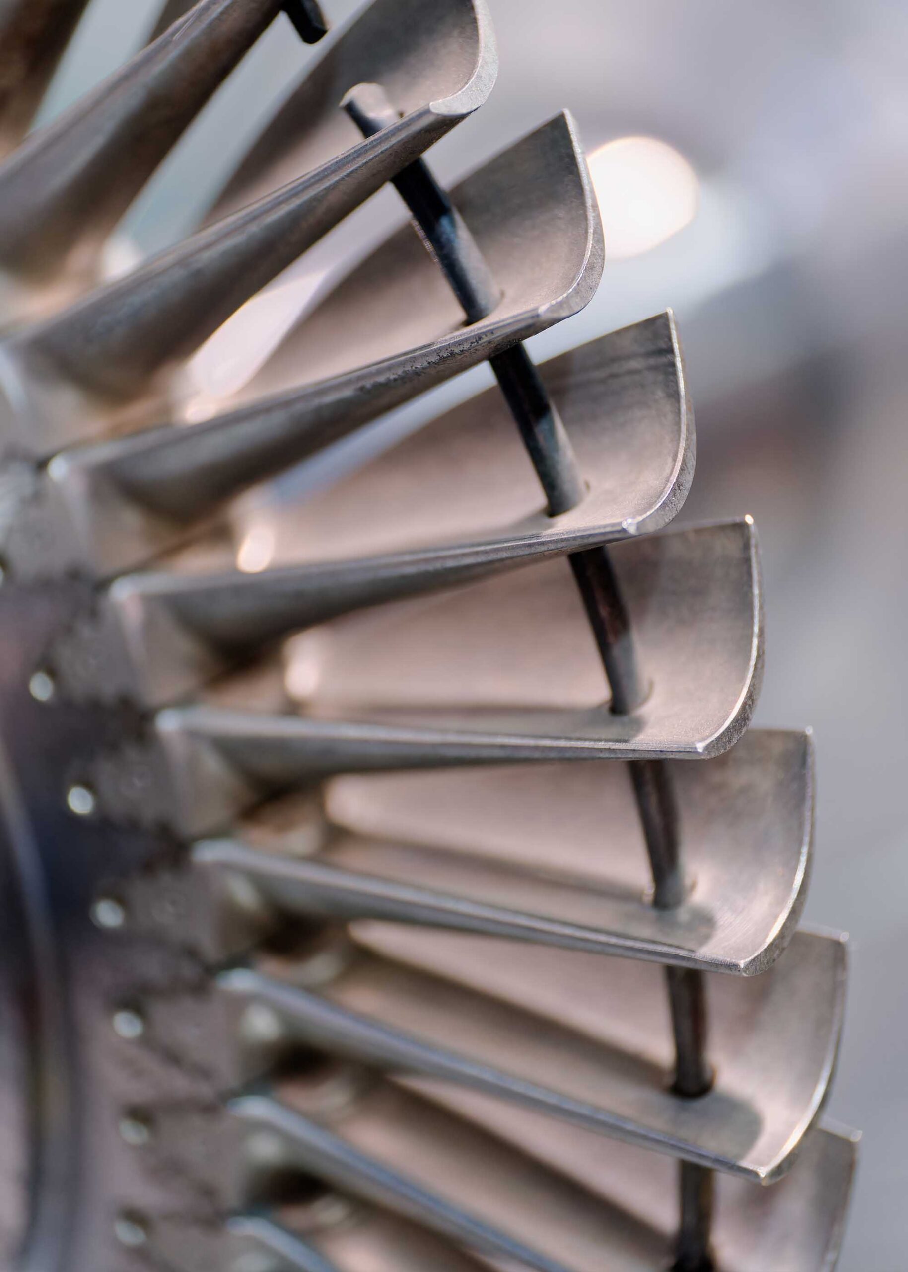 Turbine rotor alignment inspection inside power plant